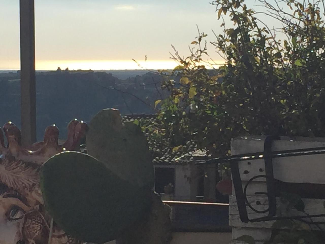 Casa Tipica Siciliana Patronale Home Bedandbreakfast Tremetrisoprailcielo Camere Con Vista, Colazione Interna In Terrazzo Panoramico Калтаджироне Екстериор снимка